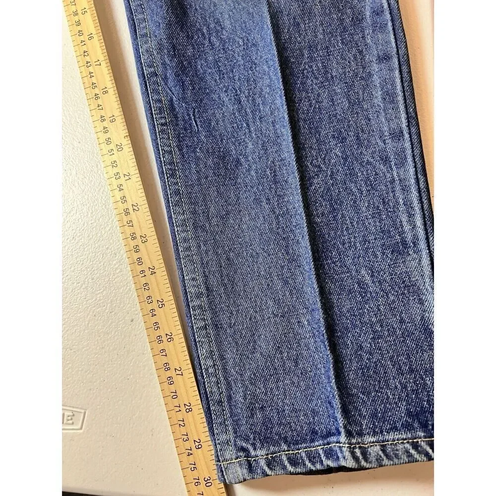 Vintage Sun River Mom Jeans‎ Womens 12 Regular Faded Dark Stone Y2K Made USA